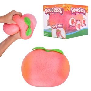 🆕 Sunny Days Pink Peach Squishy Toy